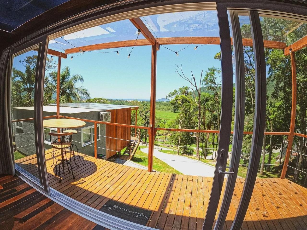 Casa De Vidro Alto Padrao - Hospedar Com Proposito Florianopolis Exterior foto